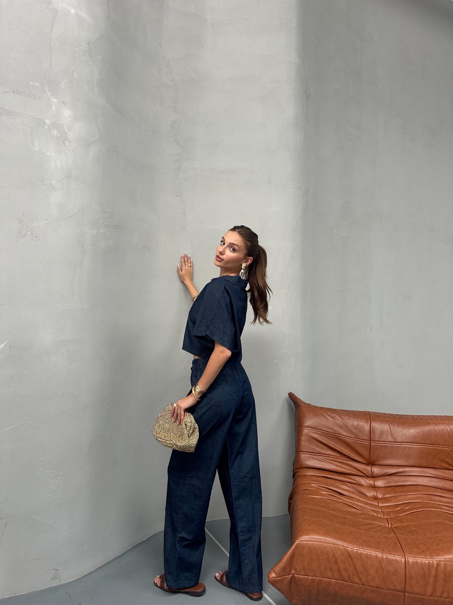 Zara Denim Takım