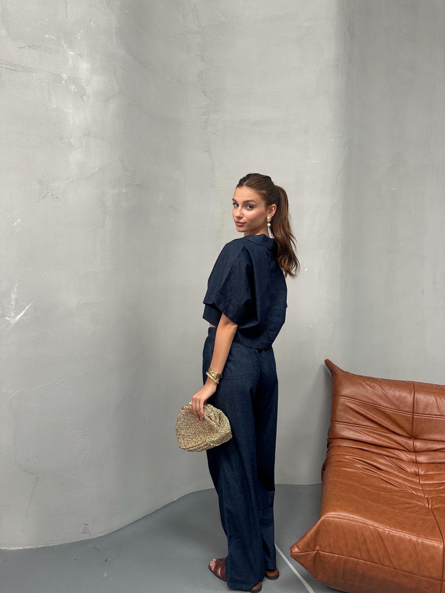 Zara Denim Takım