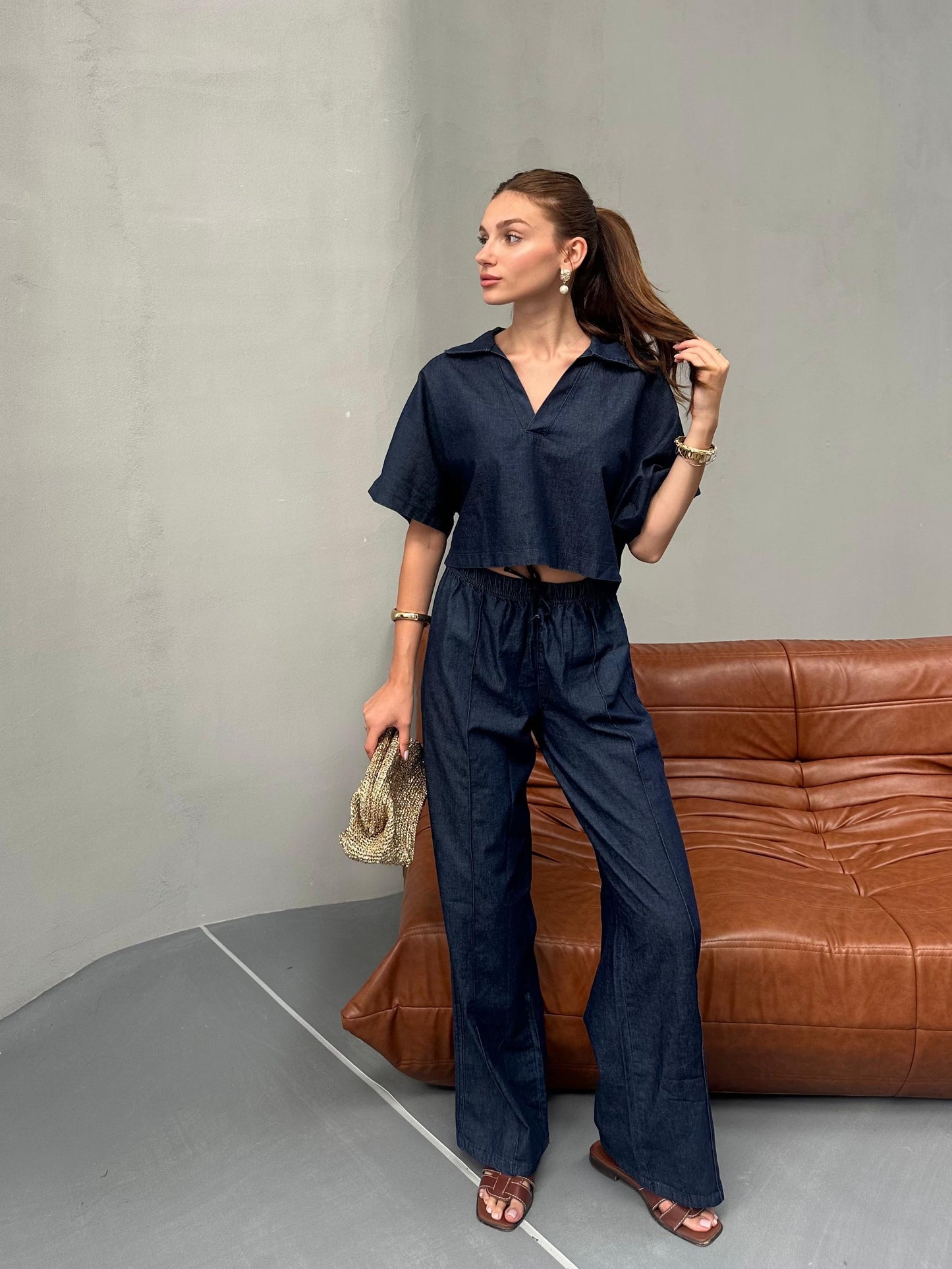 Zara Denim Takım